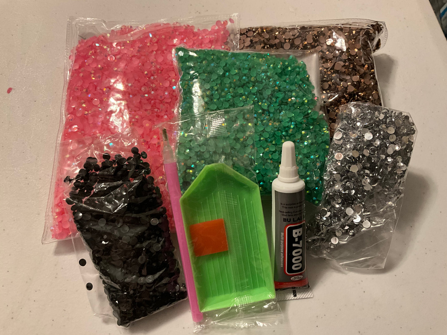 Halloween Bling Canvas Kit