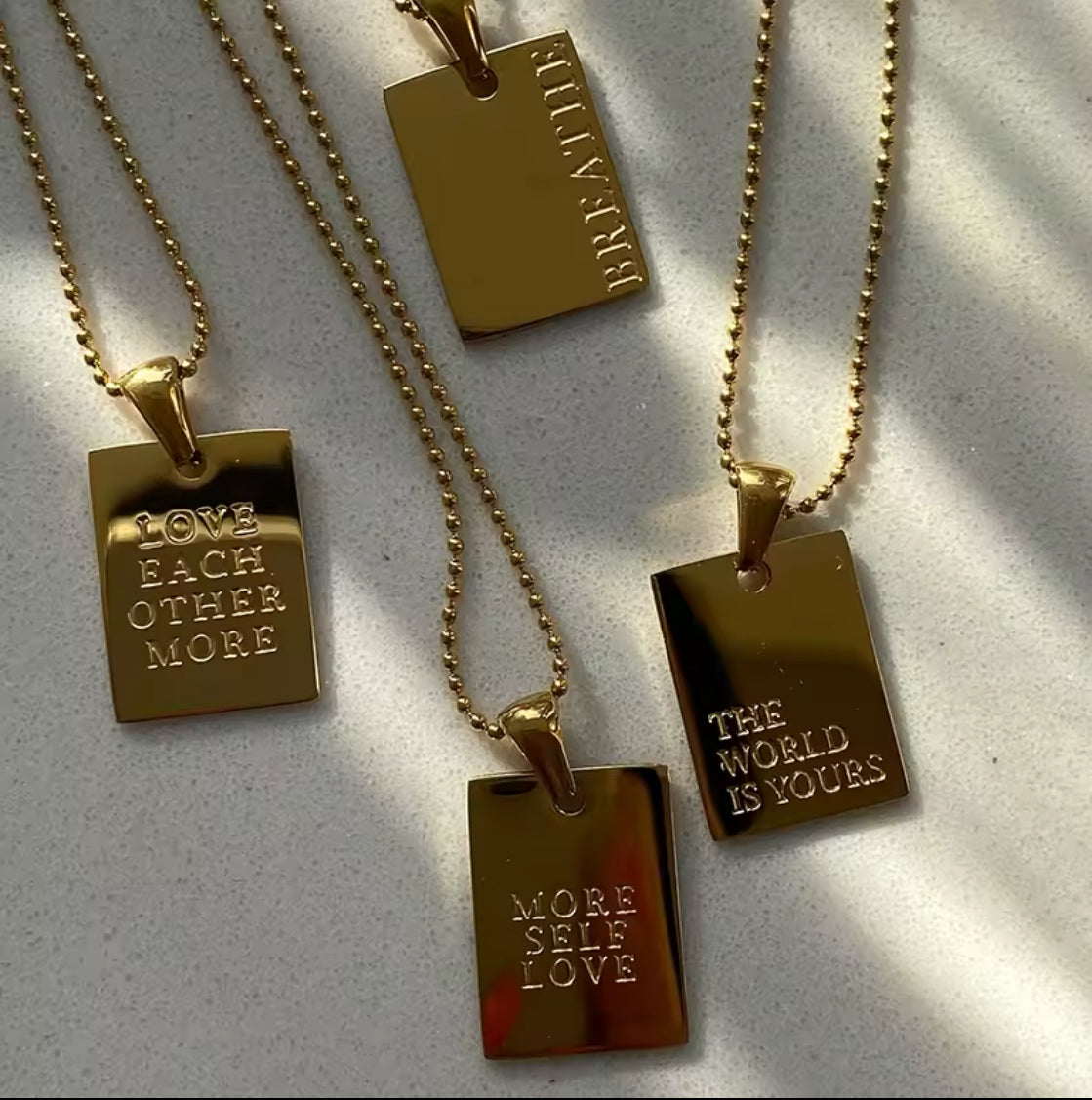 Mindfulness Necklace