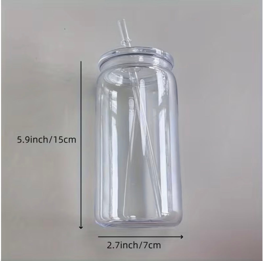 16oz Transparent Tumbler