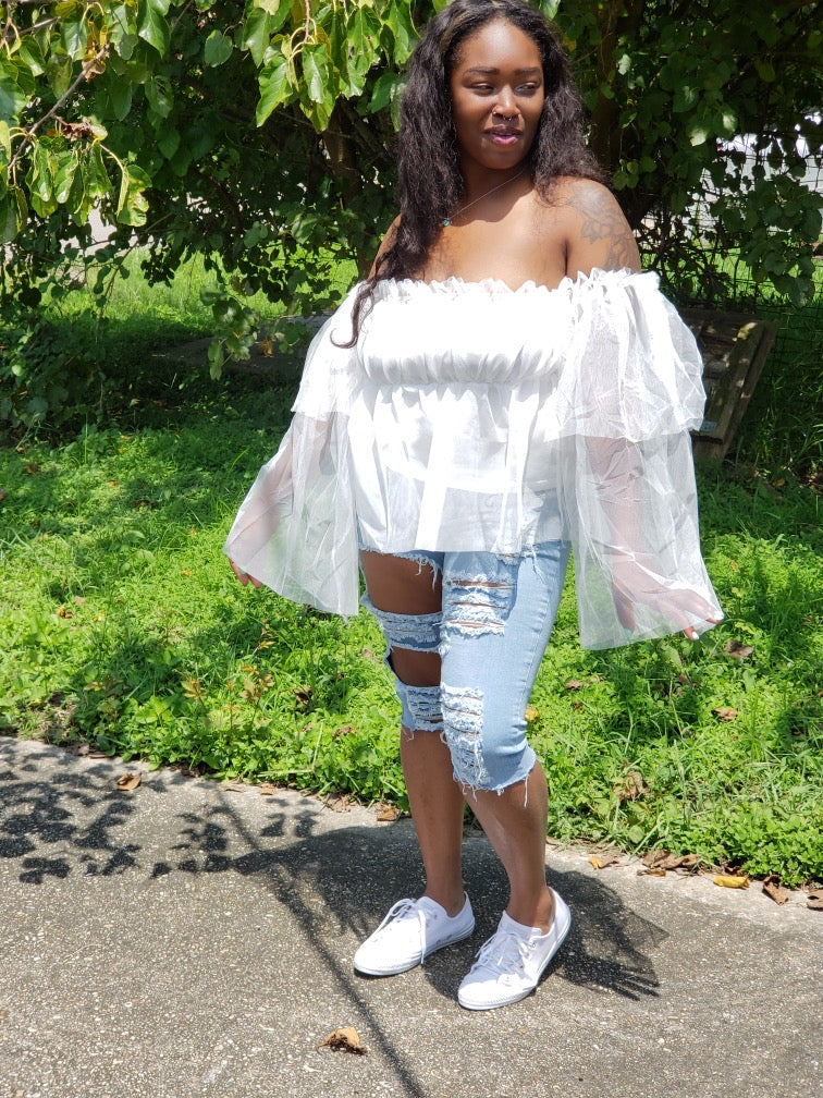 Mesh Me With That Blouse