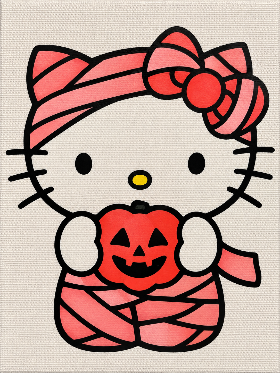 Halloween Bling Canvas Kit