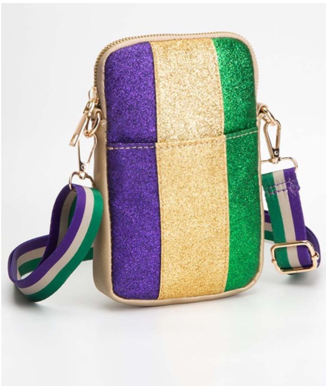 Mardi Gras Crossbody