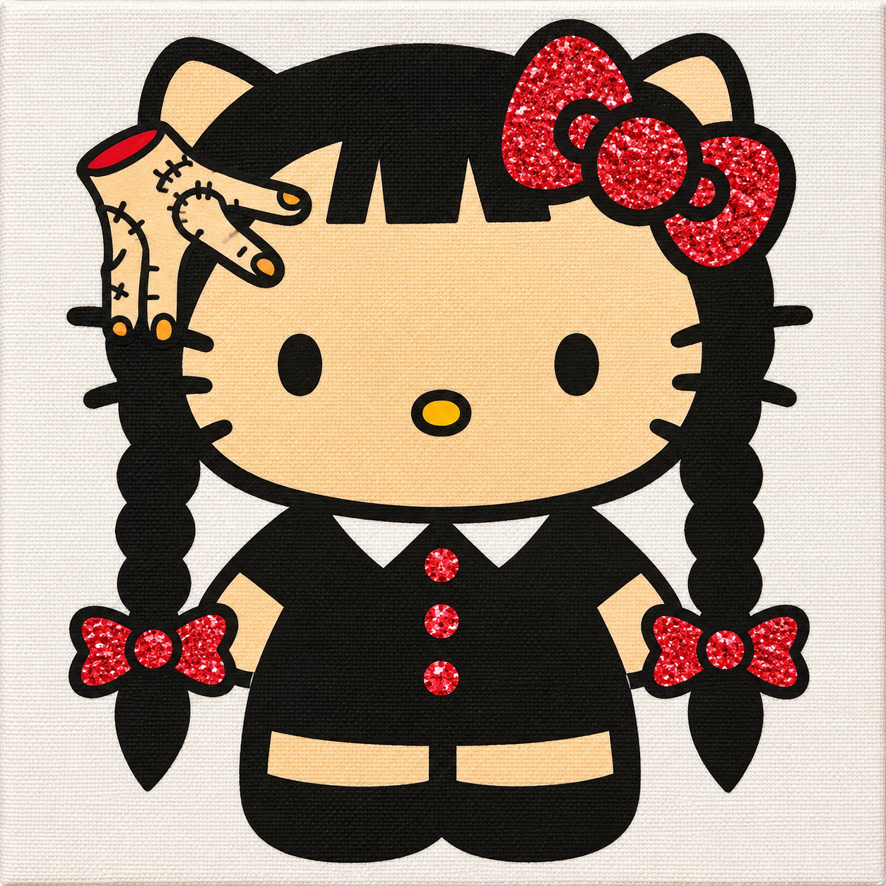 Halloween Bling Canvas Kit