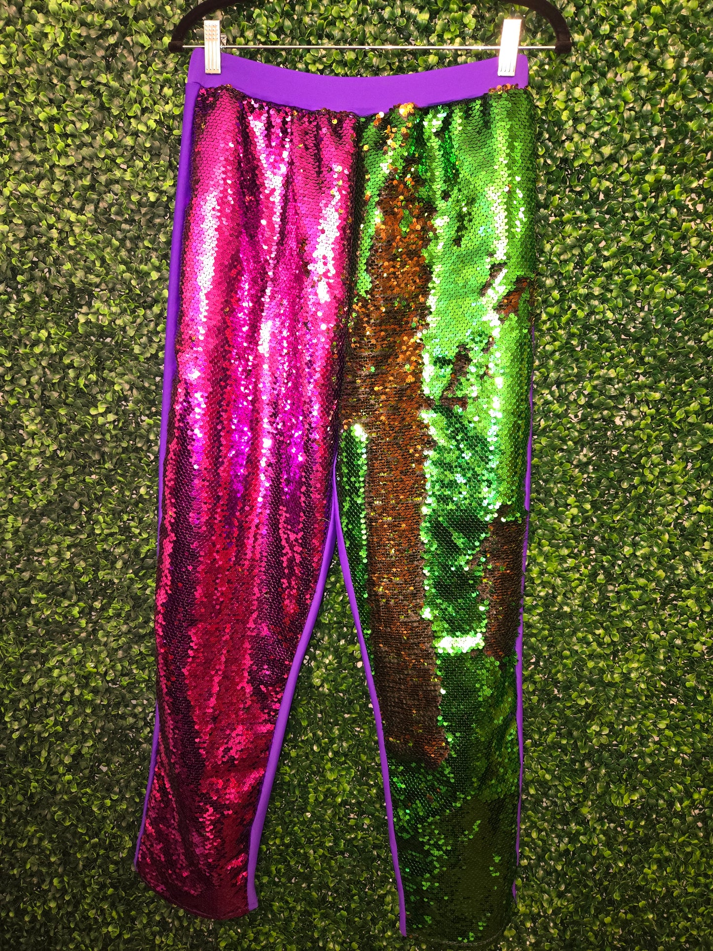 Mardi Gras Sequin Pants