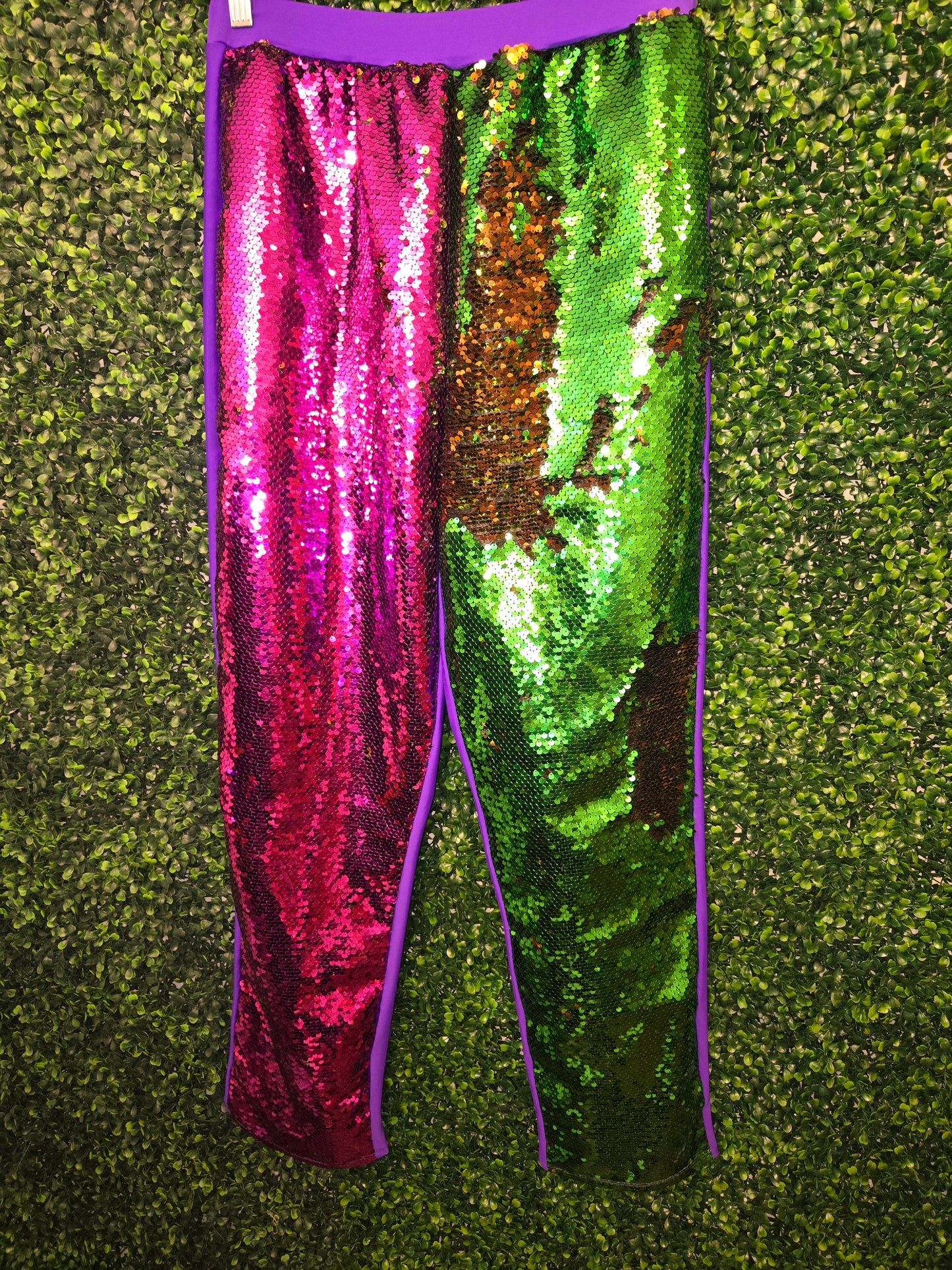 Mardi Gras Sequin Pants