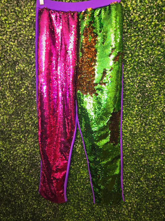 Mardi Gras Sequin Pants