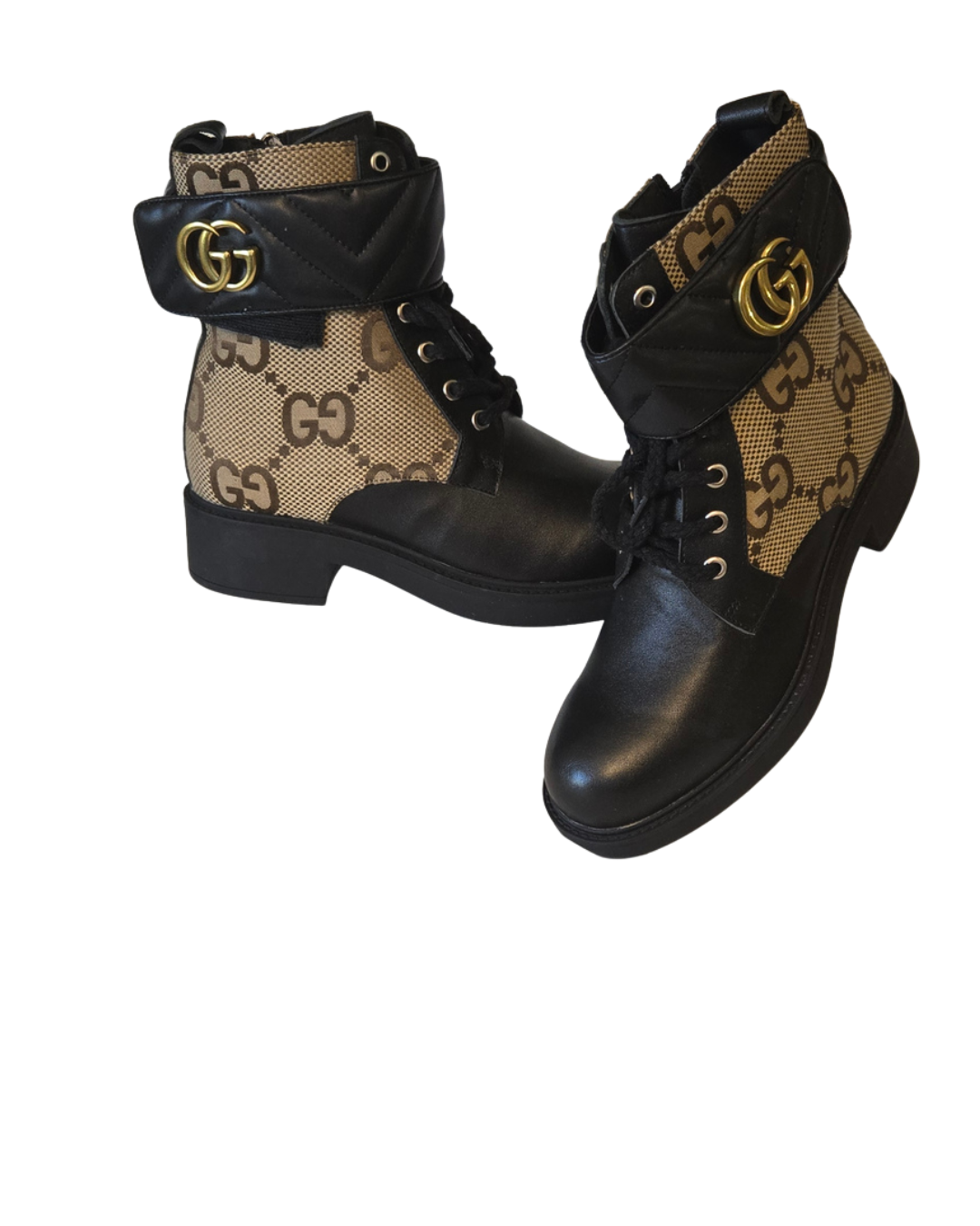 GG Plaque Prestige Alternative Combat Boots