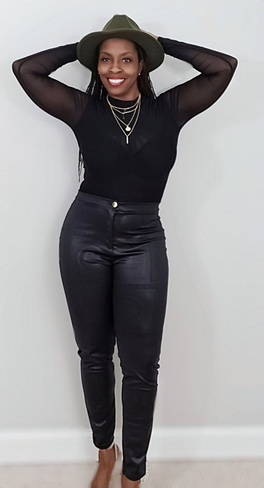 Blakk'd Sheer Bodysuit